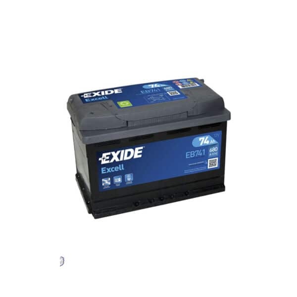 EXIDE EXCELL L3 EB741 12V 74Ah 680A Batterie voiture 1