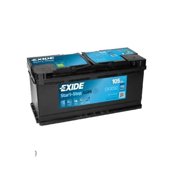EXIDE START STOP EK1050 L6 AGM 105Ah 950 A Batterie Voiture
