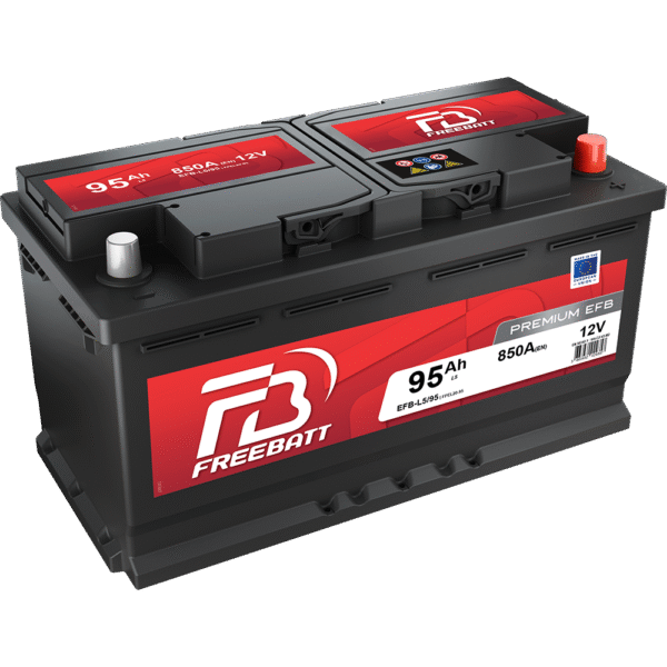 FREEBATT FB L5 EFB START STOP 12V 95Ah 850A BATTERIE VOITURE